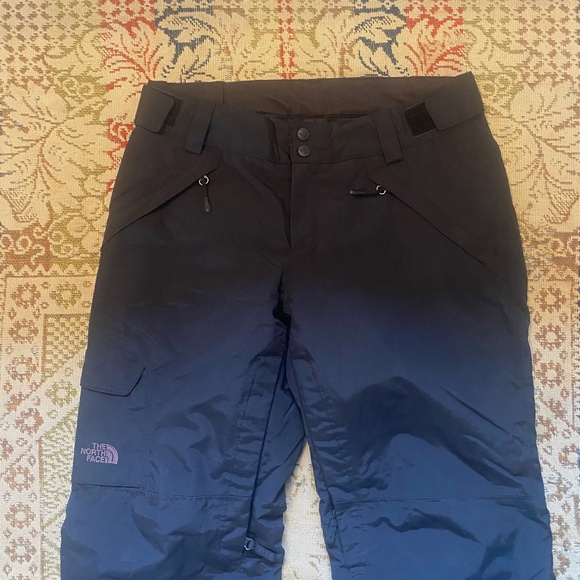 The North Face Snow Pants Hyvent Black Snowboard Size M Medium *FLAW please read - Picture 2 of 14